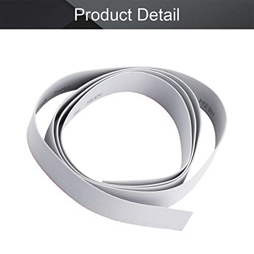 Fielect Fielect Flat Ribbon Cable 1mm Pitch 14 Pin Socket Extension Flat Ribbon Cable Connector 1m/3.3Ft Length AWM2651