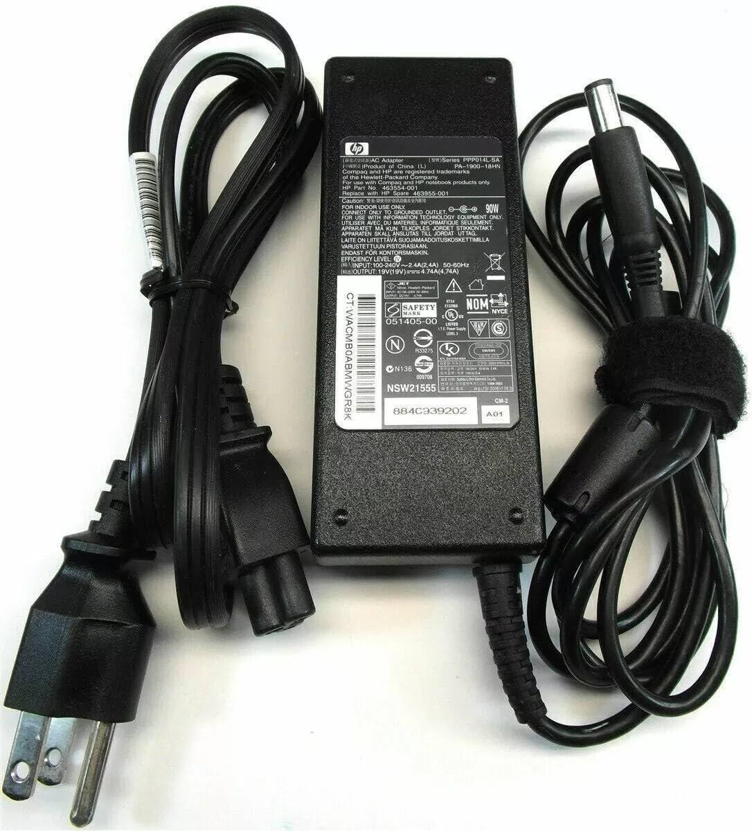 PowerHOOD PowerHOOD 90W AC Adapter Replacement for HP EliteDesk 800 G1 SFF Desktop Computer 705 800 G1 G2 G3 G4 G5 G6 Mini PC Desktop Computer ProDesk 260 600 G1 Power Supply Cord Battery Charger Cable PSU
