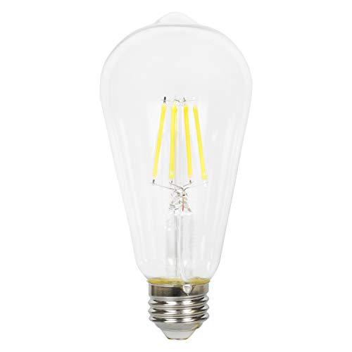 LEDVANCE SYLVANIA ST19 LED Bulb, 40W Equivalent Efficient 3.5W, Dimmable, 13 Years, 450 Lumens, 2700K, Soft White, Clear Finish - 1 Pack (74588)