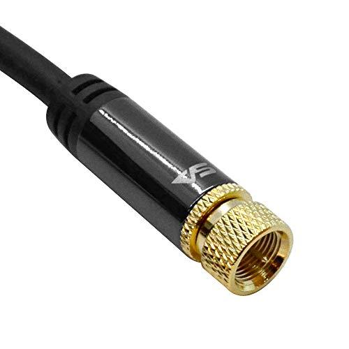 Seismic Audio Seismic Audio - SA-DCAVC01-20 - 20 Foot Digital Audio Video Coaxial Cable - Premium Coax AV Cord - Pro Series OFC for Digital and HD Applications