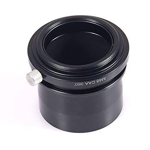KJAHH Astronomical Telescope Accessories 1.25\",2\" to M42,M48 Extension Tube Adapter Ring with a 360 Rotator Camera Angle Adjuster (Color : 2 inch to m42 -Long)