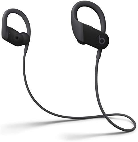 Beats Powerbeats High-Performance Wireless Bluetooth Headphones - Black - MWNV2LL/A (Renewed)