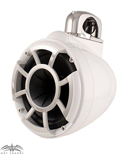 wet sounds wet sounds Rev 8 W-FC SS V2 8" White Marine Tower Speakers Fixed