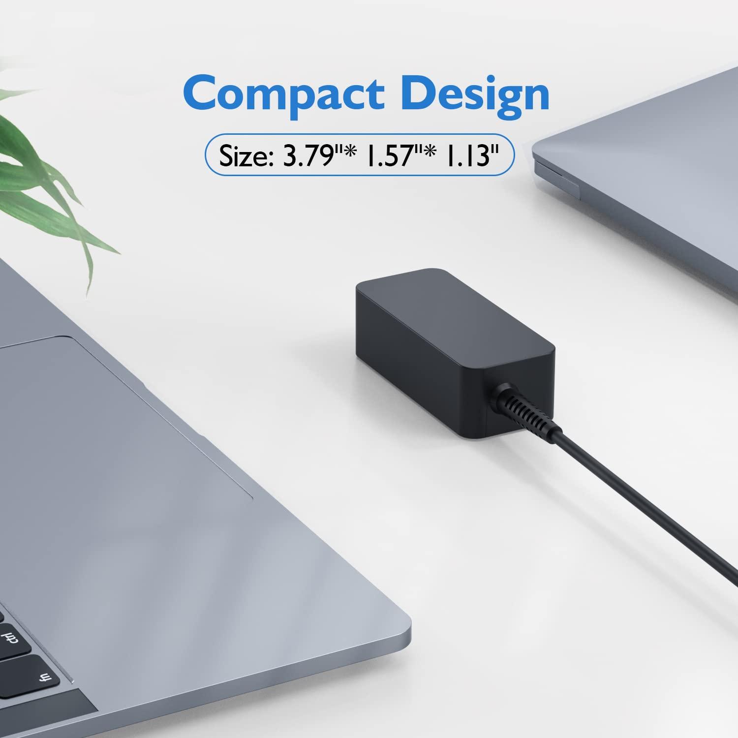 Dexpt Fast Chromebook Charger for HP Chromebook Charger, 45W, USB C