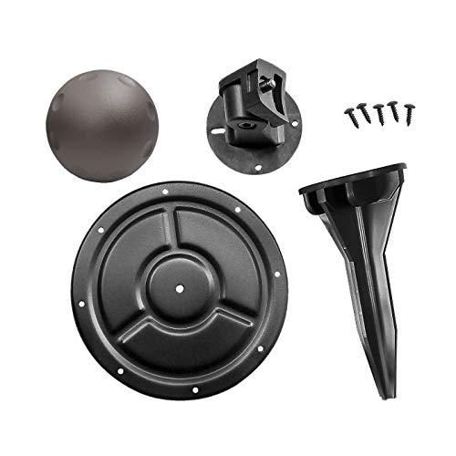 OSD Audio OSD Forza 5.25" Landscape In Ground/Mountable 100W Speaker, Commercial 70V Tap, Outdoor Weather Resistant, Bronze (Single)