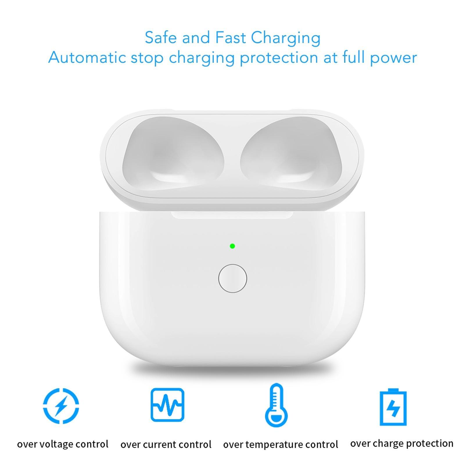 MUNEFE Charging Case Replacement, Earbuds Replacement Charger, Earbuds Charging Case for Providing Extended Power to Earplugs