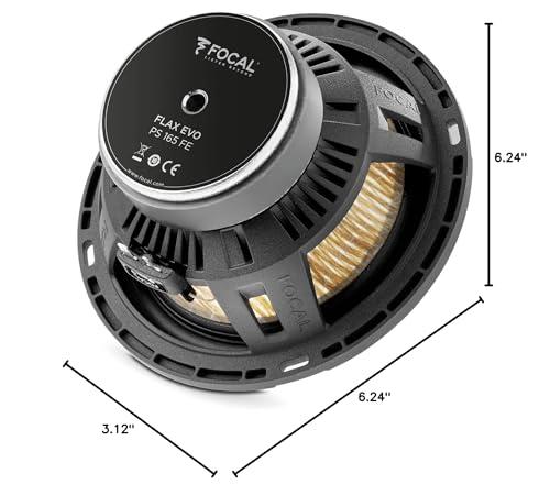 Focal Focal PS 165 FE Flax EVO 6.5 2-Way Component kit, RMS: 70W - MAX: 140W PS165FE