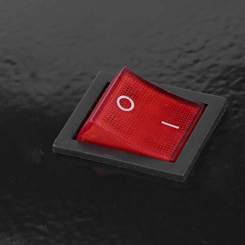 aqxreight Car Heater Fan Defroster 12V 8W 4 Hole Auto Car Defrost Defogger Demister Black 12v Four Way Heater Car Demister