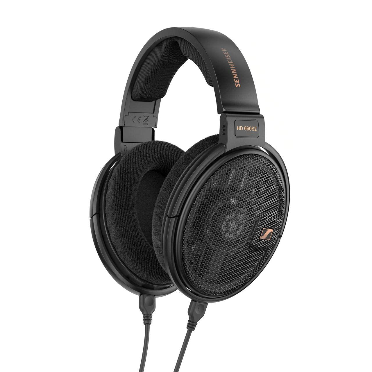 Sennheiser Sennheiser Consumer Audio HD 660S2 - Wired Audiophile Stereo Headphones with Deep Sub Bass, Optimized Surround, Transducer Airflow, Vented Magnet System and Voice Coil Black