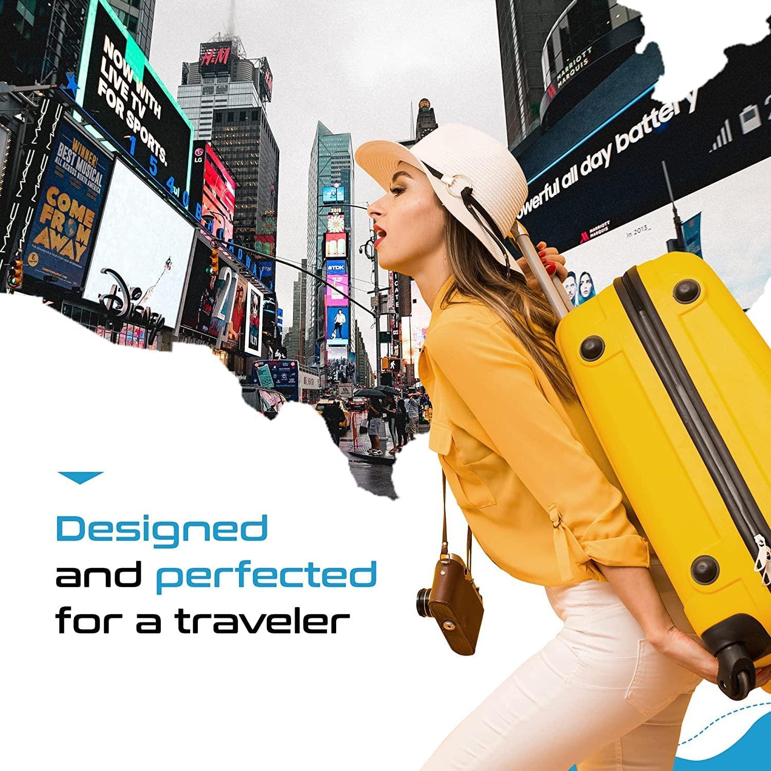 Ceptics Ceptics Switzerland Travel Plug Adapter (Type J) - 3 Pack [Grounded & Universal] (GP-11A-3PK)