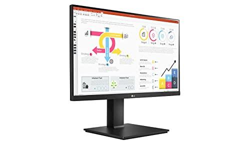 LG LG 23.8 24BP75Q-B IPS QHD Monitor with HDR10, USB Type-C Port, AMD FreeSync, Reader Mode, & Flicker Safe, Black