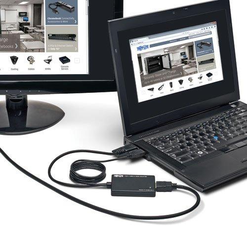 Tripp Lite TRIPP LITE P116-003-HD-U VGA to HDMI Converter Adapter with USB Audio Power 1080p,Black