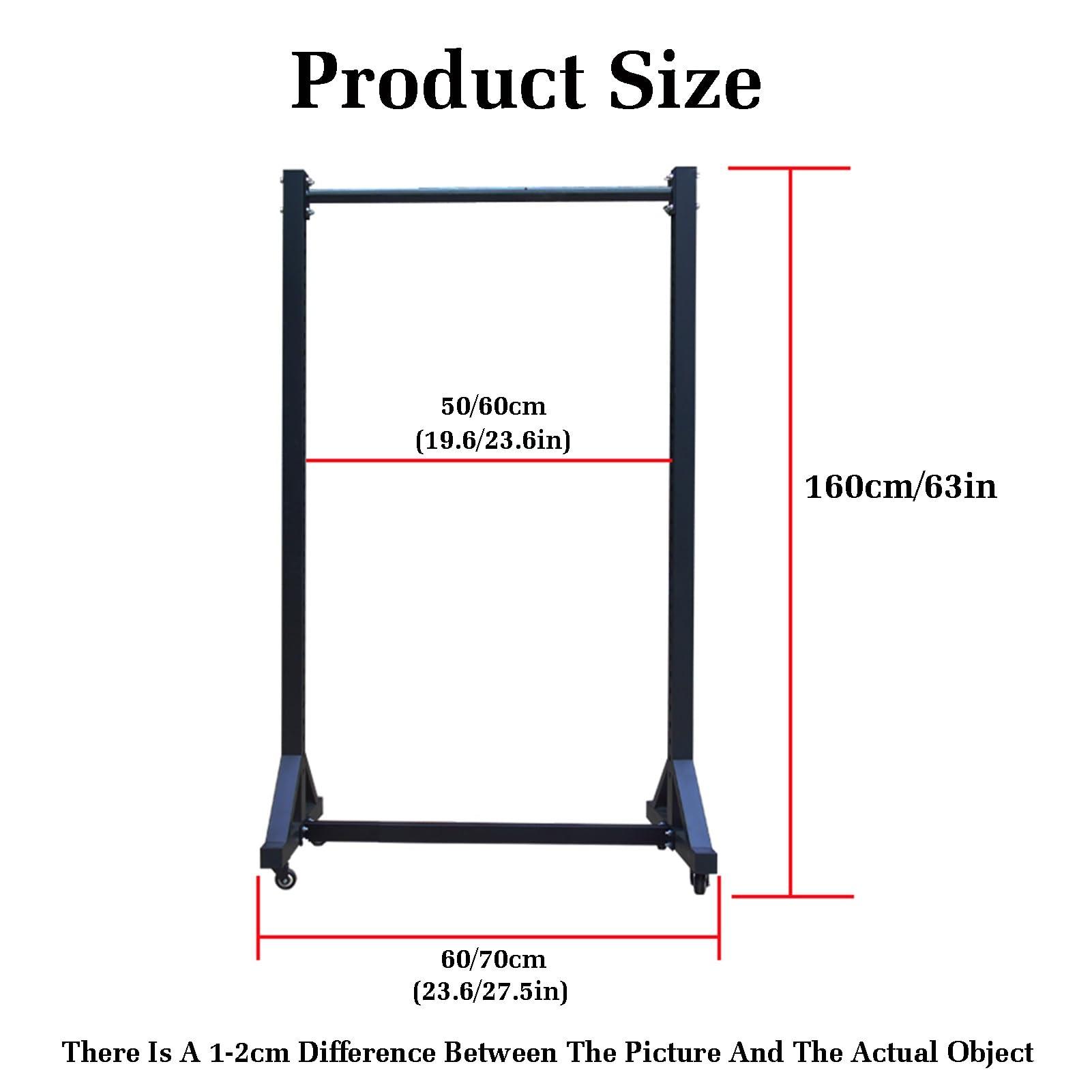 BXKCFYBSQ BXKCFYBSQ Wire Spool Rack with Wheel,Cold-Rolled Steel Wire/Cable Dispenser,with 6 Adjustable Rods,Conduit Display and Storage for Electrical Industrial Retail Use(63x23.6inch)