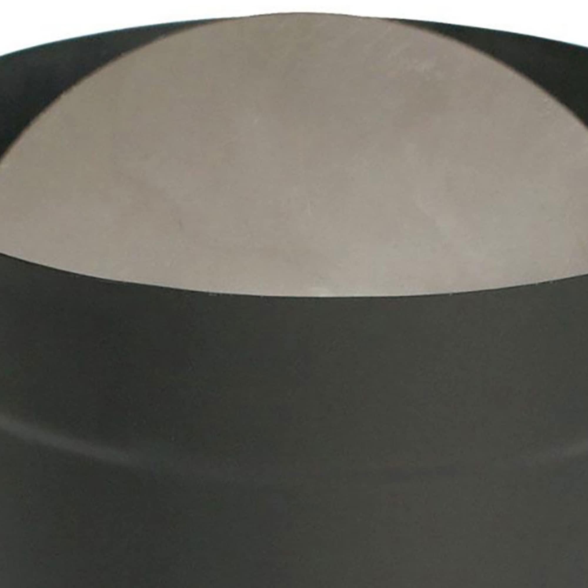 M & G Duravent, Inc. DuraVent 6 Inches 24 Gauge Steel Single Wall Air Insulated Damper Section As Wood Burning Stove Top Connecting Adapter, Black