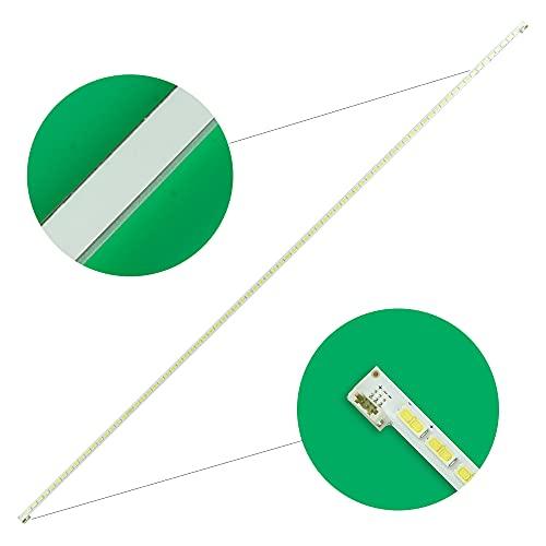 Stripledspareparts Replacement Part for TV 676mm LED Backlight Lamp Strip 80leds for LCD TV SSL550-3E1B L55V7300A-3D LED55K310X3D LED55K510G3D LJ64-03515A STS550A66_80LED - (Size: 10 Pcs)