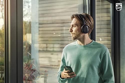 PHILIPS Philips Active Noise Cancelling Bluetooth Headphones H6506 - Folding, Lightweight, 30h Playtime, Multipoint Connection, Deep Bass - For Home/Office