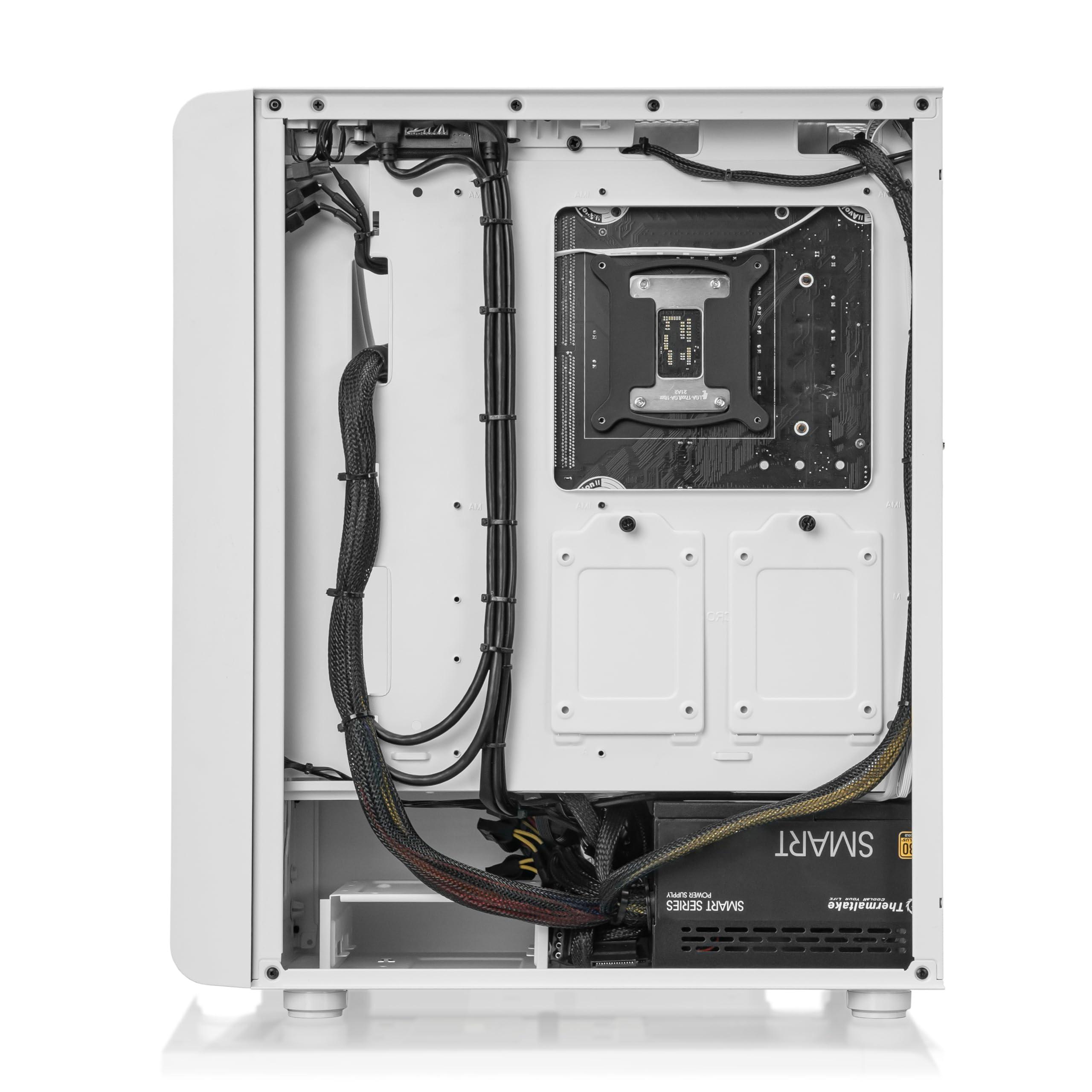 Thermaltake Thermaltake LCGS Quartz i360 R4 Gaming Desktop (Intel Core i5-12400F, ToughRam 16GB DDR4 3600MHz RGB Memory, NVIDIA GeForce RTX 3060, 1TB NVMe M.2, WiFi, Windows 11) S2QT-B66R-360-LCS