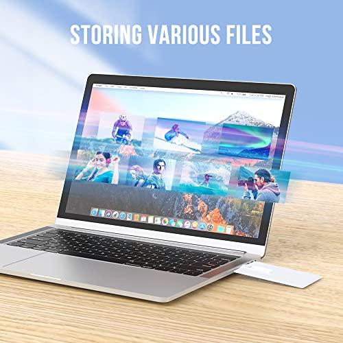 KEXIN KEXIN USB Flash Drives Credit Card Bank Card Shape Flash Drive Memory Stick Key Credit 2GB 2G USB Drive - Bulk Flash Drives - 50 Pcs (White Card)