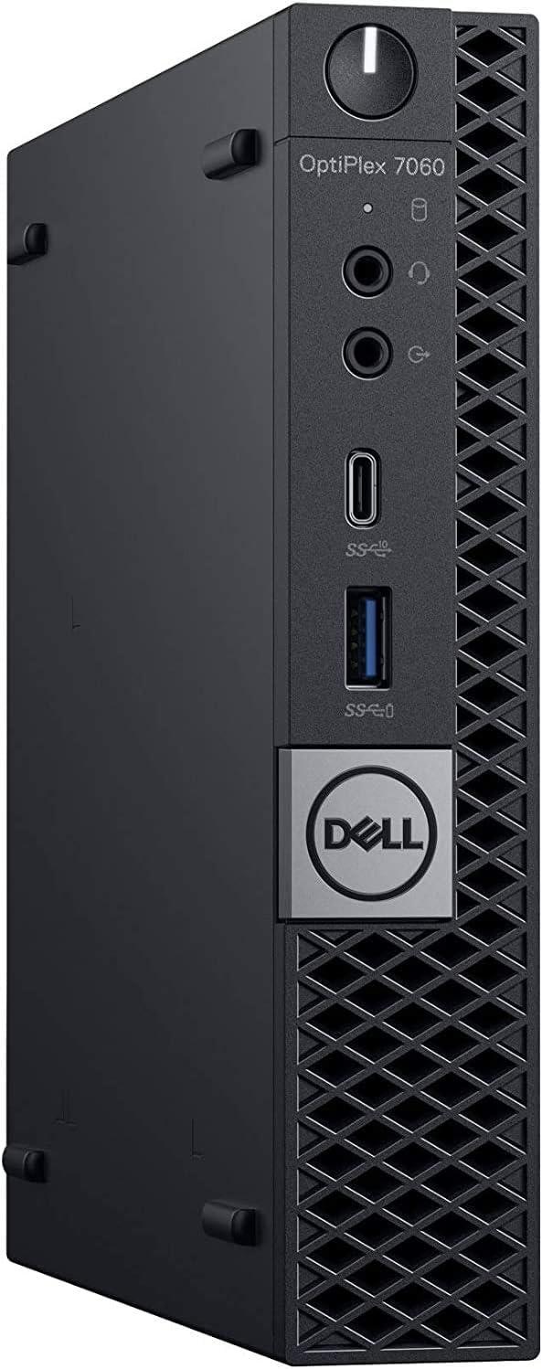 Dell Dell Optiplex 7060 Mini Desktop PC Intel Core i5-8500T 16GB RAM DDR4 512GB SSD, WiFi, Mouse & Keyboard, Windows 11 (Renewed)