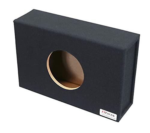 Atrend Atrend 8SVME BBox Series 8" Single Shallow Hyper Vented Enclosure, Black
