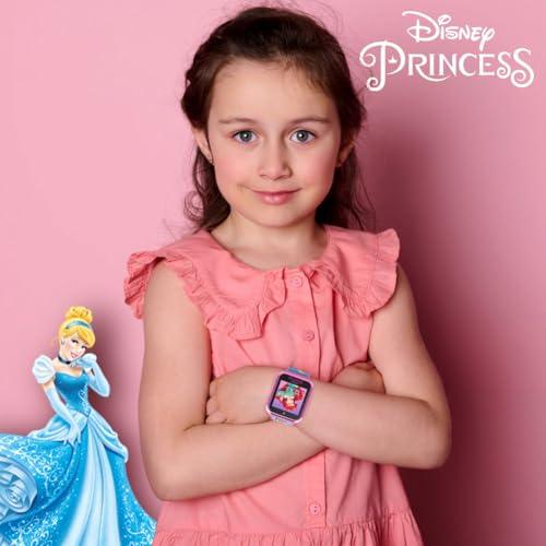 Accutime Accutime Disney's Princess Kids' Touchscreen Interactive Smartwatch, Built in Selfie-Camera, Easy-to-Buckle Strap, Model: PN4258AZ