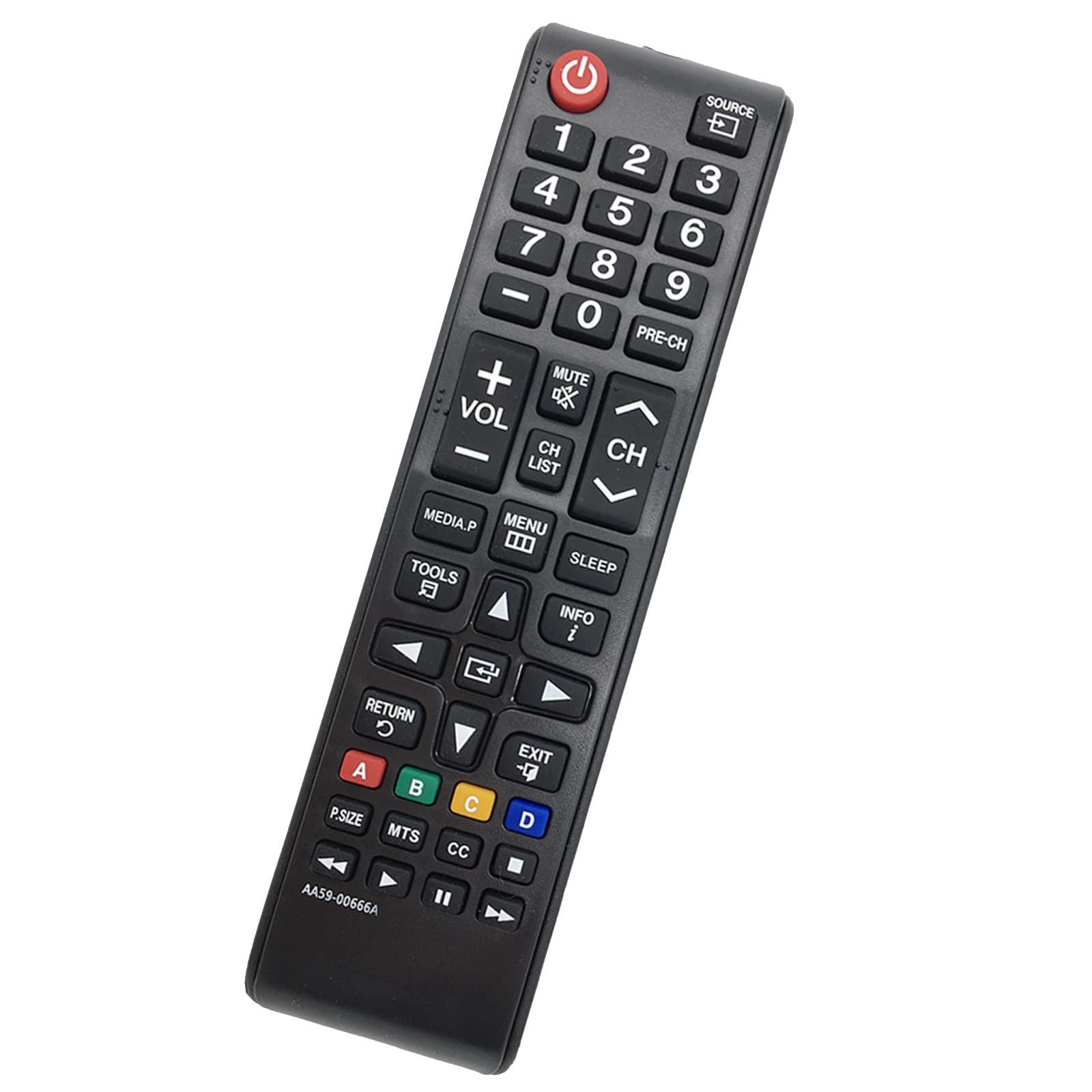 PerFascin PERFASCIN Replacement Remote AA59-00666A Fit for Samsung TV UN46ES6003FXZA UN55EH6001F UN55EH6001FXZA UN55EH6001FXZATH03 UN55ES6003F UN55ES6003FXZA UN55ES6003FXZATS01 UN60EH6003F