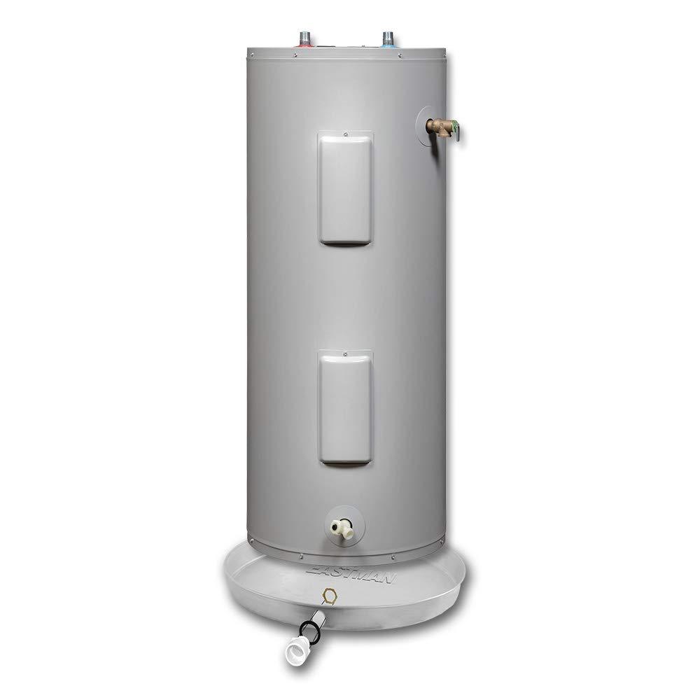 Eastman Eastman Aluminum Water Heater Drain Pan with PVC Fittings, 26 Inch ID x 28 Inch OD Compression, 60089