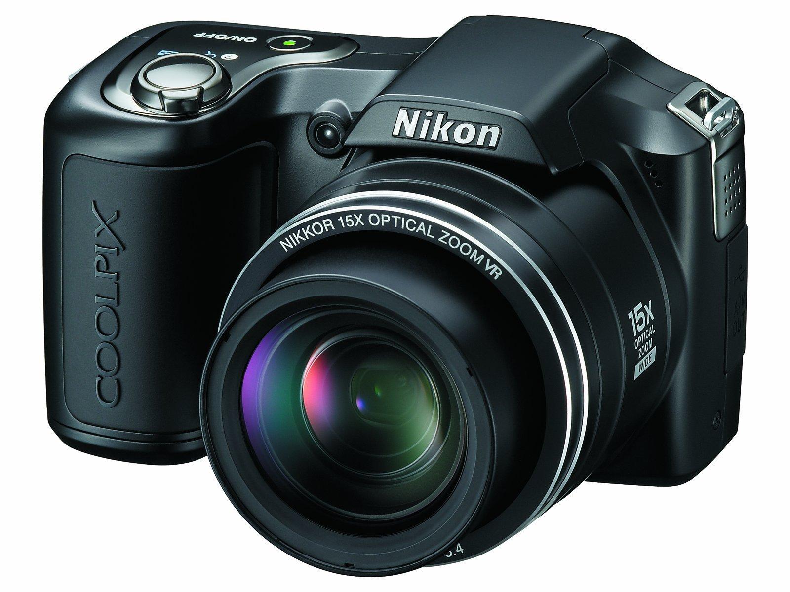 Nikon Nikon Coolpix L100 10 MP Digital Camera with 15x Optical Vibration Reduction (VR) Zoom (Renewed)
