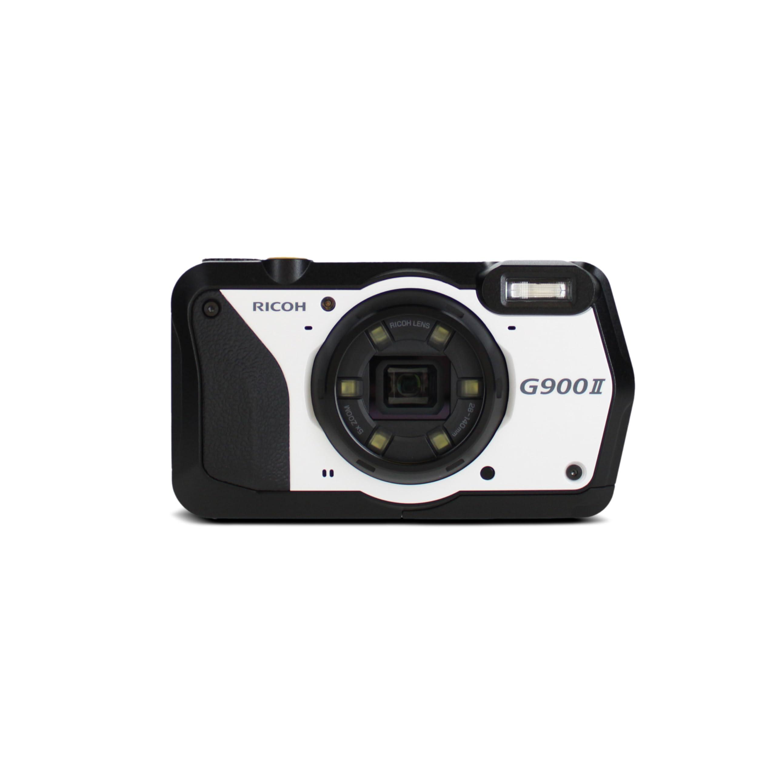 RICOH Ricoh G900 II Digital Camera (01472) Bundle Including: Rechargeable Battery, Battery Charger, 64 GB Memory Card, Card Reader, Card Wallet, Tripod, and More Accessories