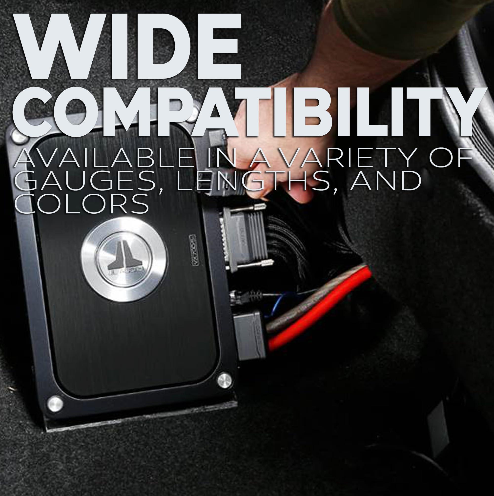 BEST CONNECTIONS BEST CONNECTIONS 8 Gauge Wire (50ft, Red Translucent) | Ideal for Automotive Wire, Car Amplifier, Speaker, Trailer | Durable Primary/Remote, Power/Ground Electrical Wiring