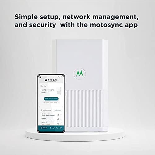 Motorola Motorola MH7022 | WiFi Mesh System (2-Pack) | Replaces Router + Extender | Easy Setup, Network Protection, Parental Controls | AC2200 WiFi Speed | up to 3500 sq ft