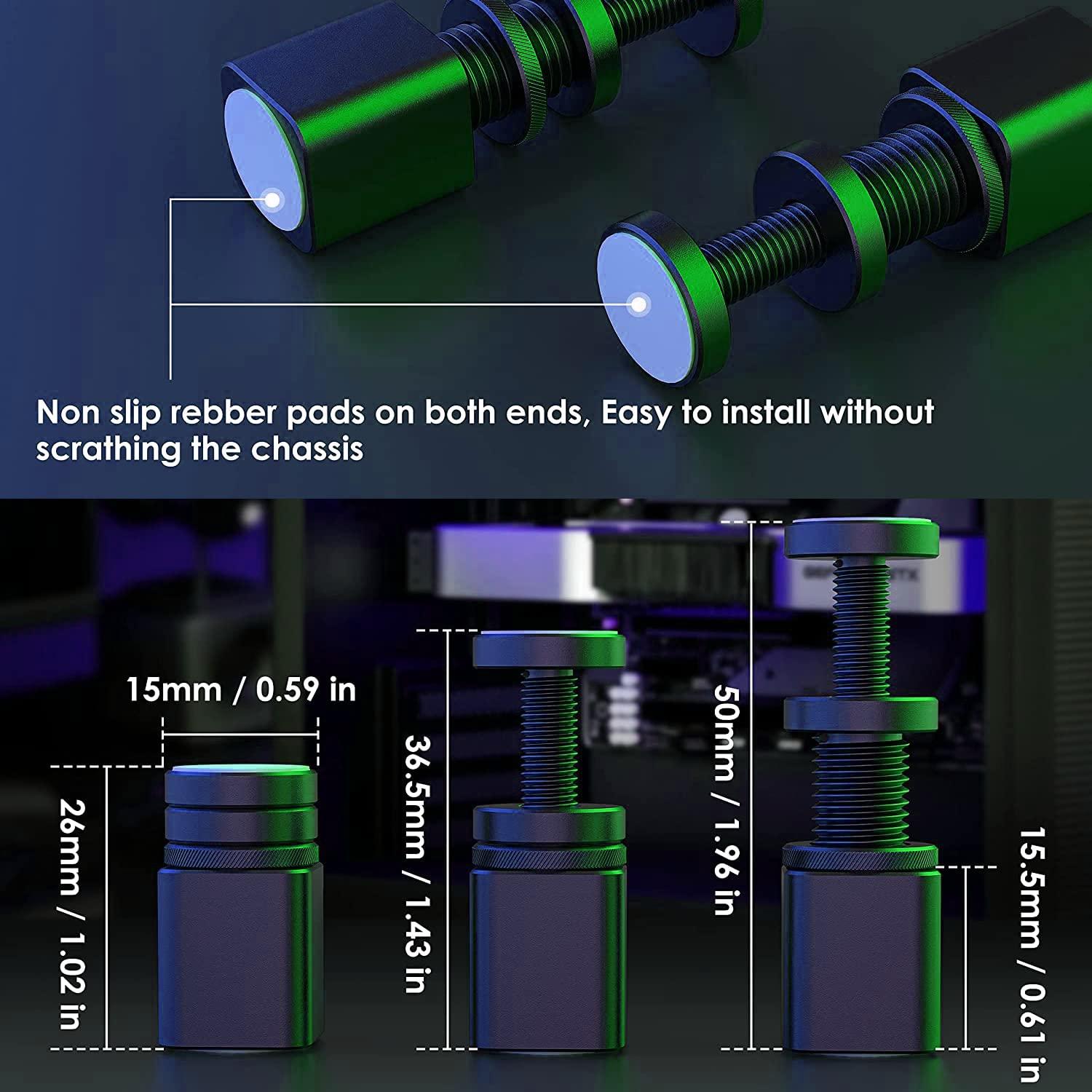 AVERZELLA AVERZELLA Graphics Card GPU Mini Brace Support, Video Card Sag Holder Bracket, GPU Stand, Universal VGA Graphics Card Holder