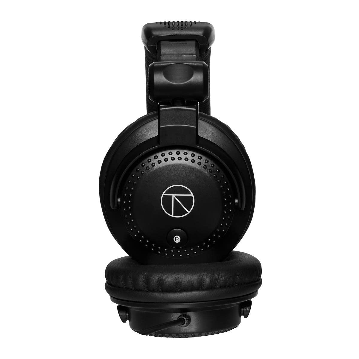 Turnstile Audio TAPH100 Closed-Back Studio Monitor Headphones, Stereo over-the-ear wired phones, Bass-Infused Sound, Engineered 50mm speaker drivers