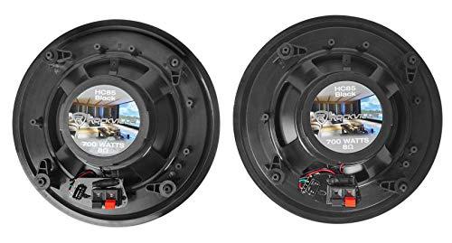 Rockville Rockville (4) HC85 8" Inch 700 Watt Black in-Ceiling Home Theater Speakers 8 Ohm