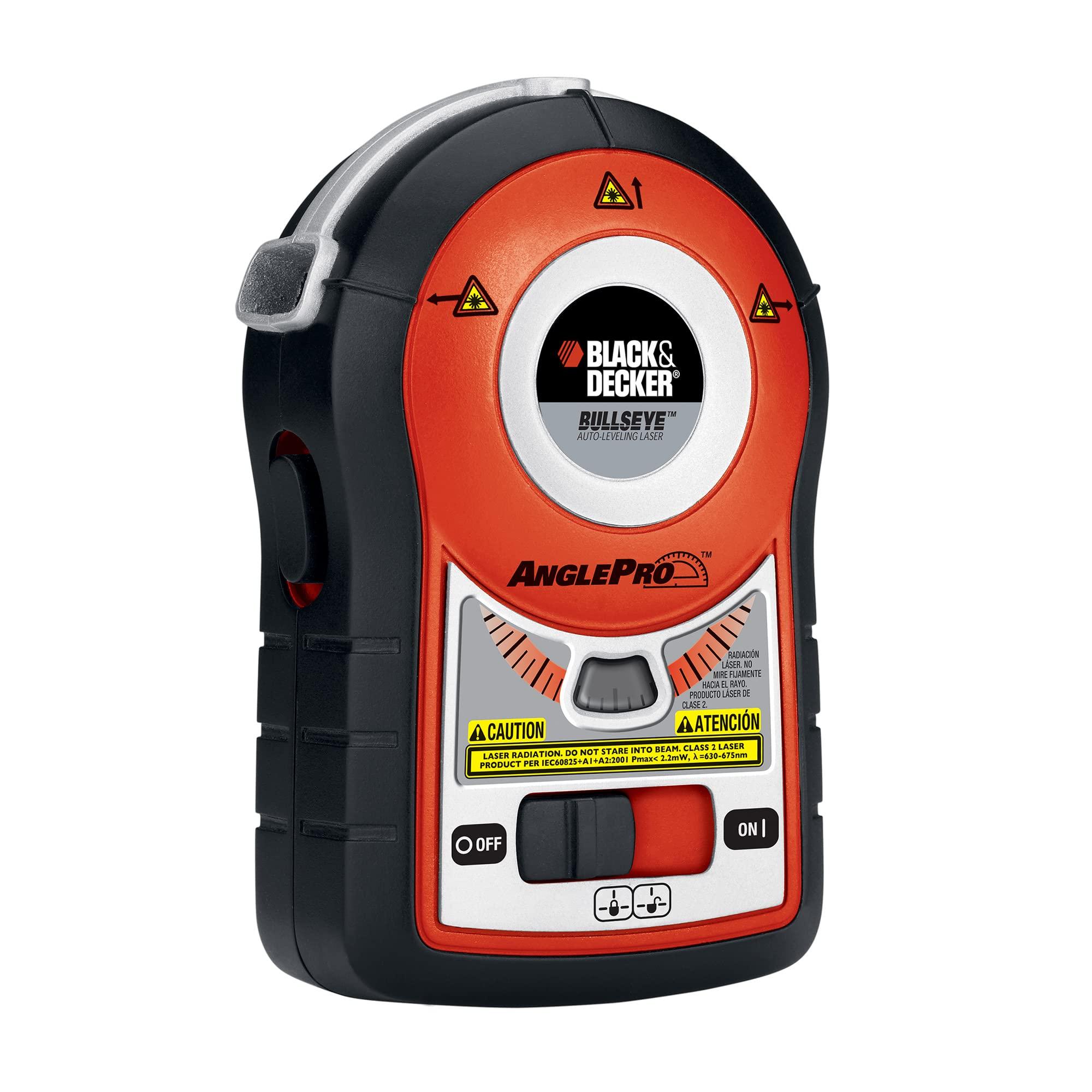 BLACK+DECKER BLACK+DECKER BullsEye Auto-Leveling Laser with AnglePro (BDL170)