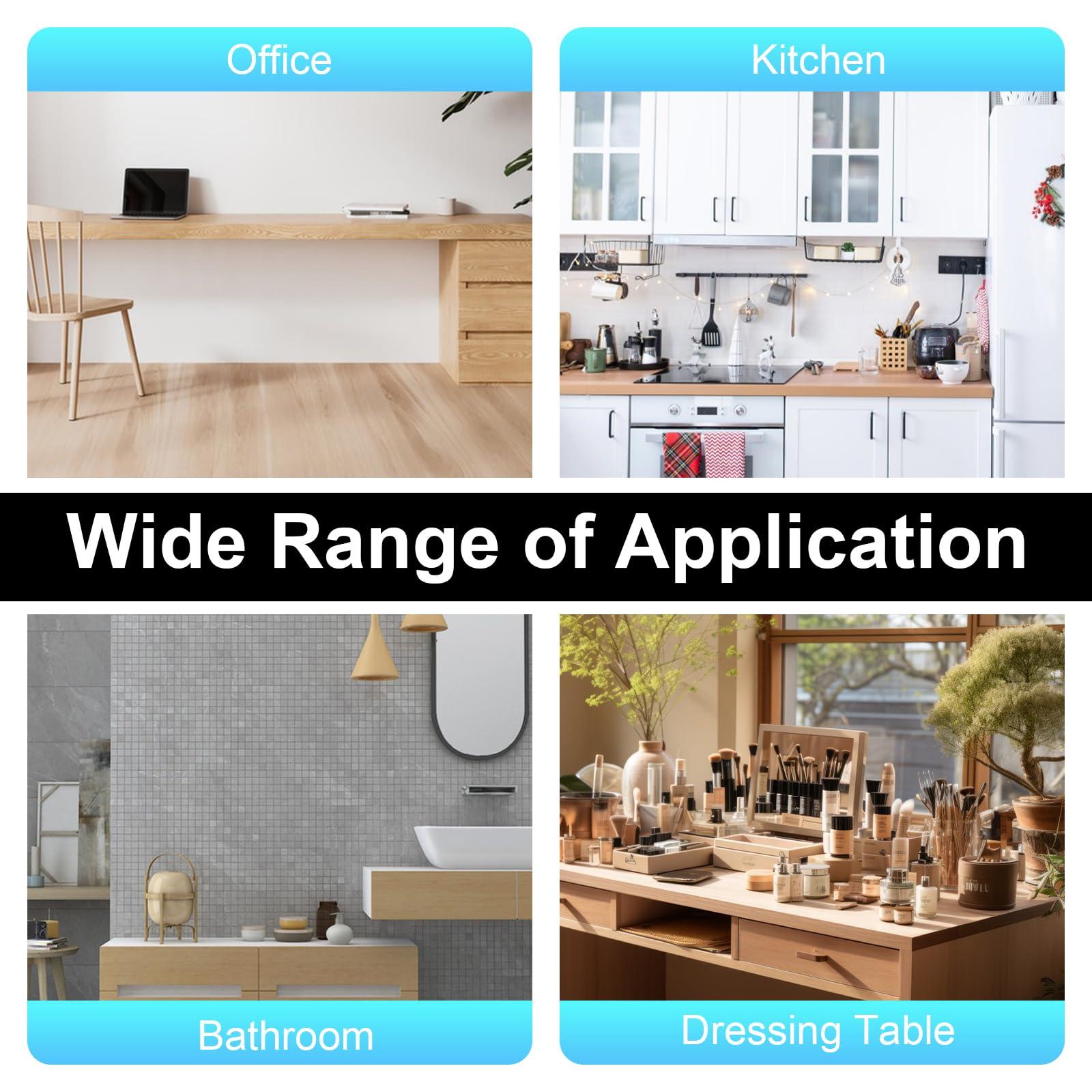 OELFFOW Drawer Outlet Kit, Recessed Furniture Power Strip, PD 20W Fast Charging Horizontal Outlet, Clutter-Free Drawer Socket with 2 USB(A & C) and 3 12 Amp AC Ports, 7.2 FT Power Cord, Spring Cable