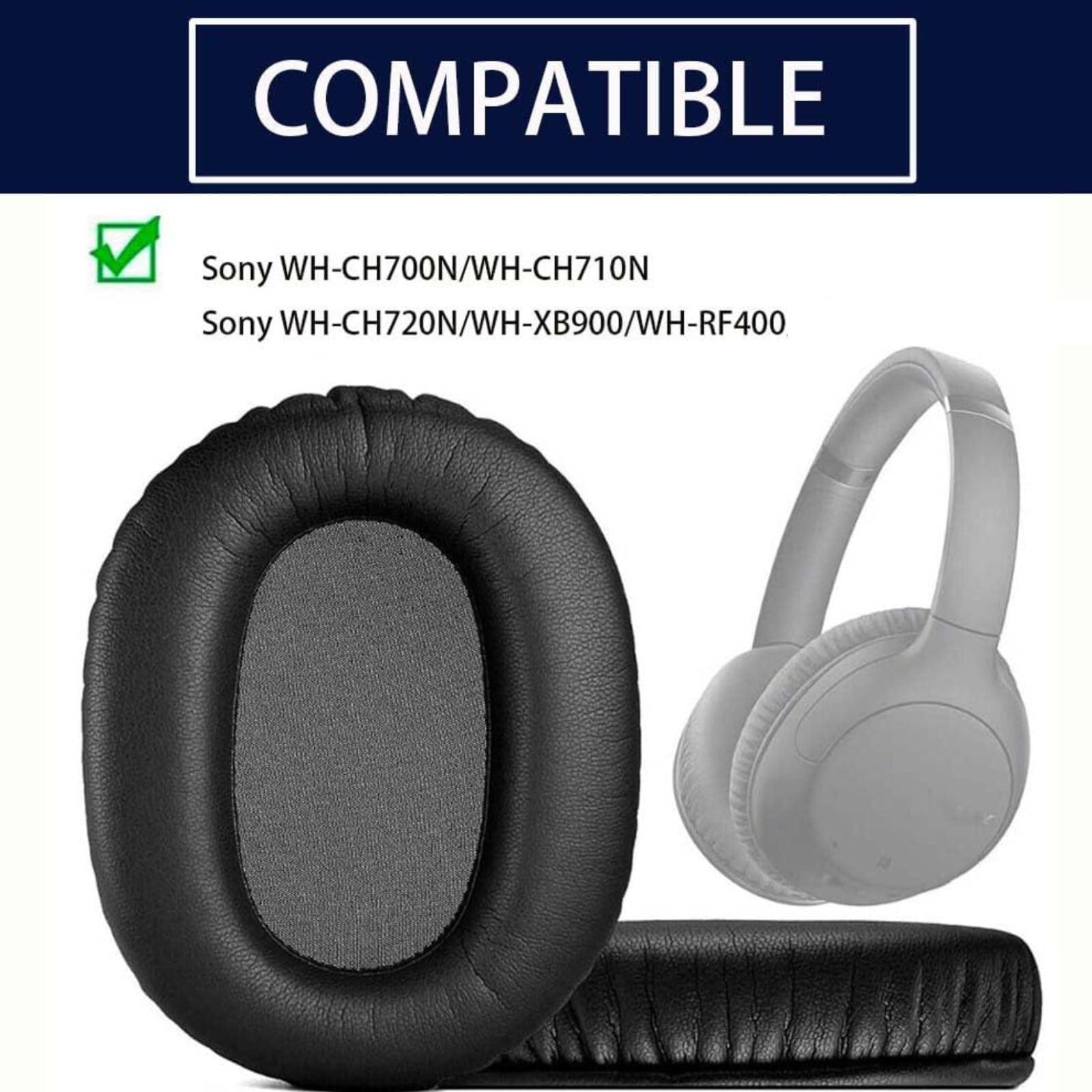 HoneTeek WH-XB900N Earpads, Replacement Ear Pads for Sony WH XB900N Noise Cancelling Headphones, Noise Isolation & Premium Memory Foam, ONLY for Sony XB900N Headphones Soft & Durable (Black)
