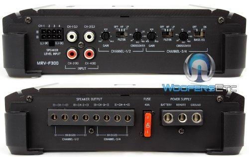 ALPINE MRV-F300 - Alpine 4-Channel 300W RMS V Power Series Amplifier