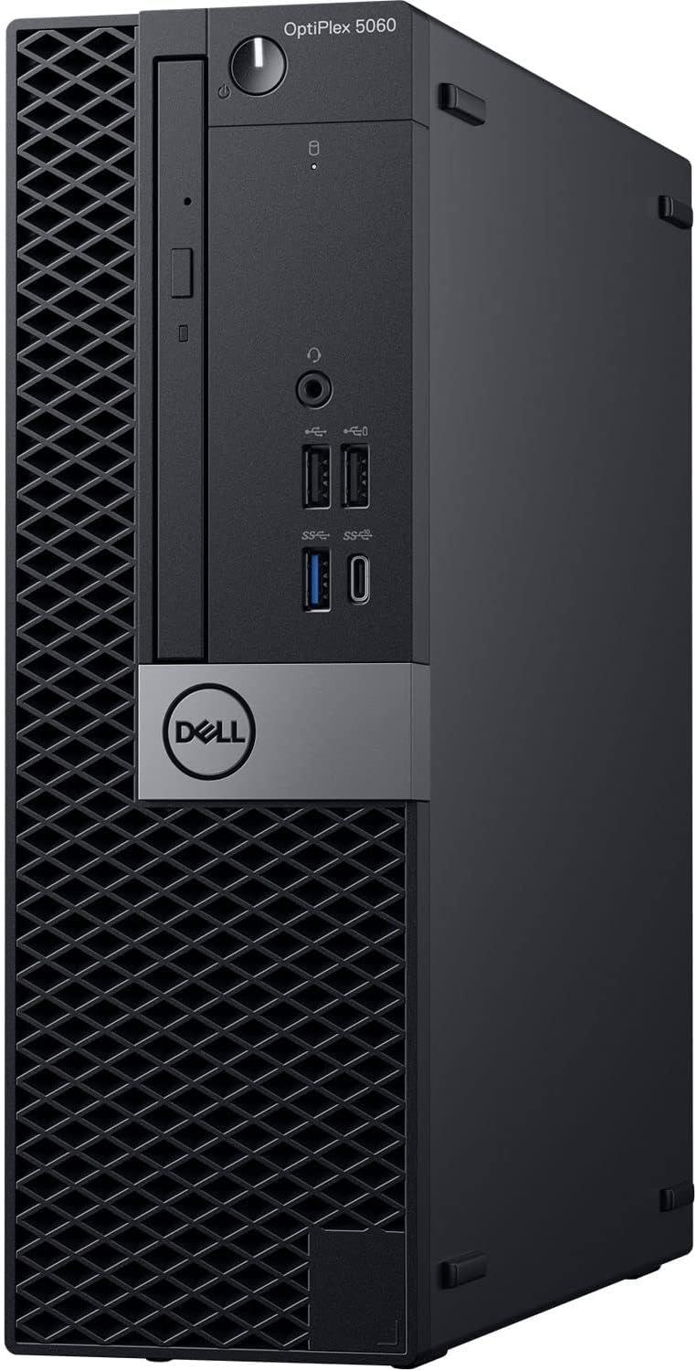 Dell Dell Windows 11 Desktop Computer OptiPlex 5060 | Intel i5-8600 Six Core (4.3GHz Turbo) | 16GB DDR4 RAM | 500GB SSD Solid State + 1TB HDD | WiFi + Bluetooth | Peripheral Computer Package (Renewed)