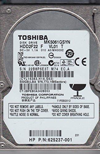 Toshiba Toshiba MK5061GSYN 500 GB Internal Hard Drive (MK5061GSYN)