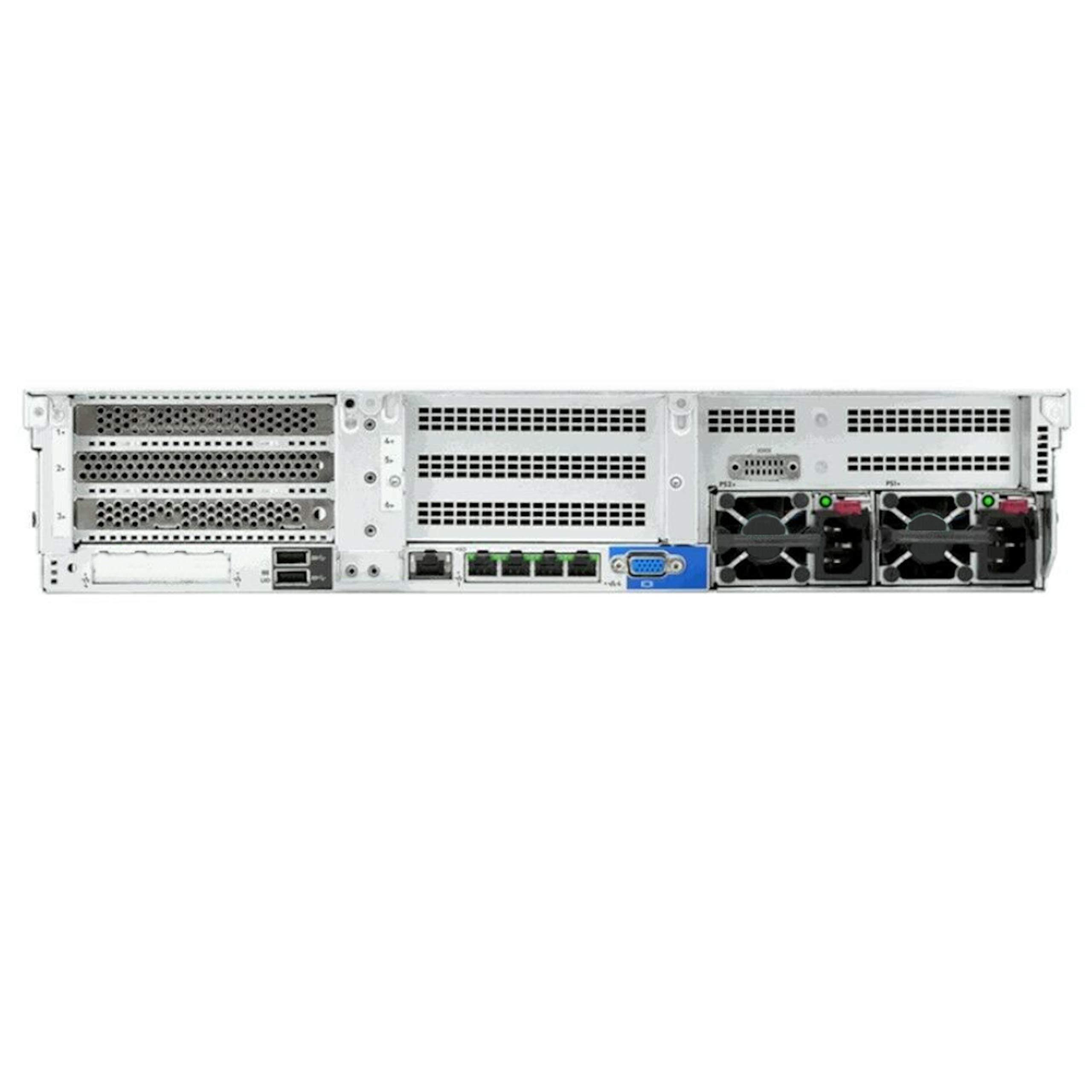 Hewlett Packard Enterprise HPE Proliant DL380 Gen10 8B SFF 2U Server, 2X Intel Xeon Gold 6126 2.6Ghz (24-cores Total), 192GB DDR4 RAM, 8X Hard Drive Trays Included, P408i-a SR 2GB RAID, No Operating System (Renewed)