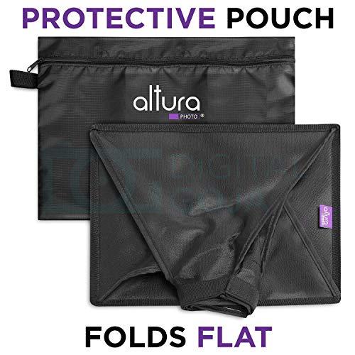 Altura Photo (3 Pack) Flash Diffuser Light Softbox by Altura Photo (Universal, Collapsible with Storage Pouch) for Canon, Yongnuo and Nikon Speedlight
