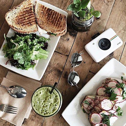 Zink Zink Polaroid Snap Instant Digital Camera (White) with ZINK Zero Ink Printing Technology