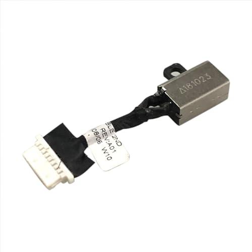 ZAHARA ZAHARA DC Power Jack Socket Plug Charging Port with Cable Replacement for Dell Inspiron 14 5482 450.0F903.0011 P93G P93G001 P93G002 450.0F903.0011 0WJXD9, WJXD9