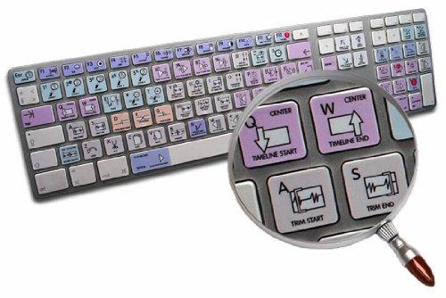 4Keyboard AVID PRO Tools Galaxy Series Keyboard Sticker Works with Apple