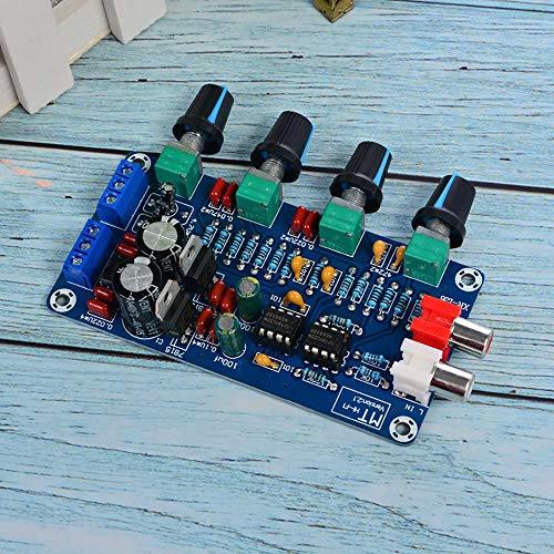 Comimark Comimark 1Pcs HiFi NE5532 OP-AMP Preamplifier Amplifier Volume EQ Tone Control Board