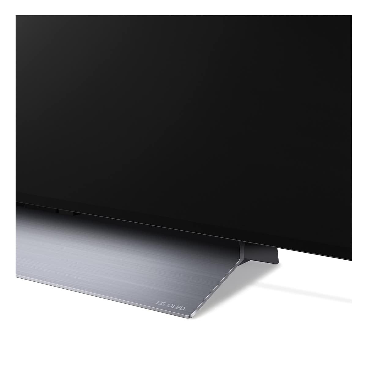 LG LG C2 Series 65-Inch Class OLED evo Smart TV OLED65C2PUA, 2022 - AI-Powered 4K TV, Alexa Built-in, Dark Silver