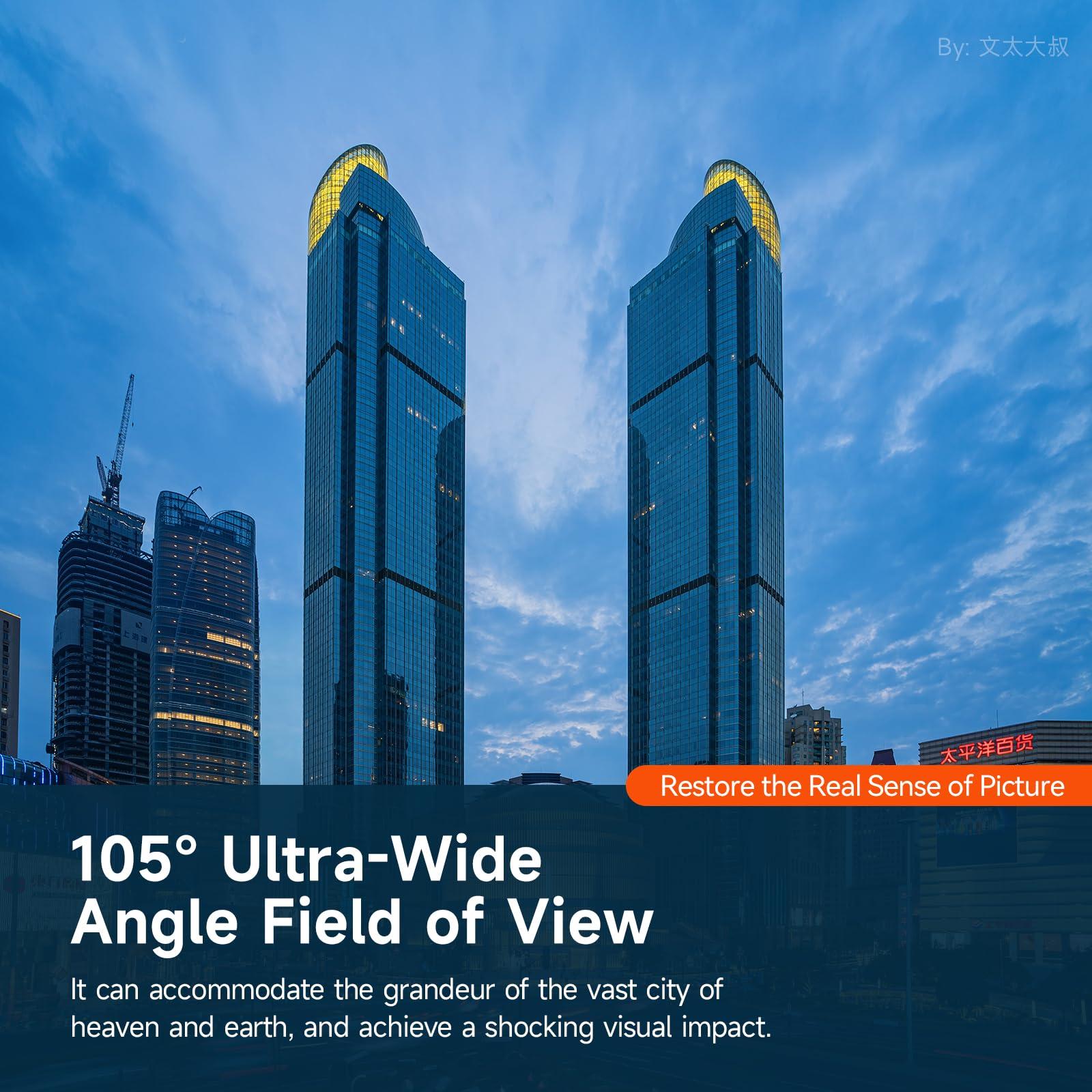 brightin star Brightin Star 16mm F2.8 Full Frame Ultral Wide Angle Manual Focus Mirrorless Camera Lens (Fit for L-Mount)