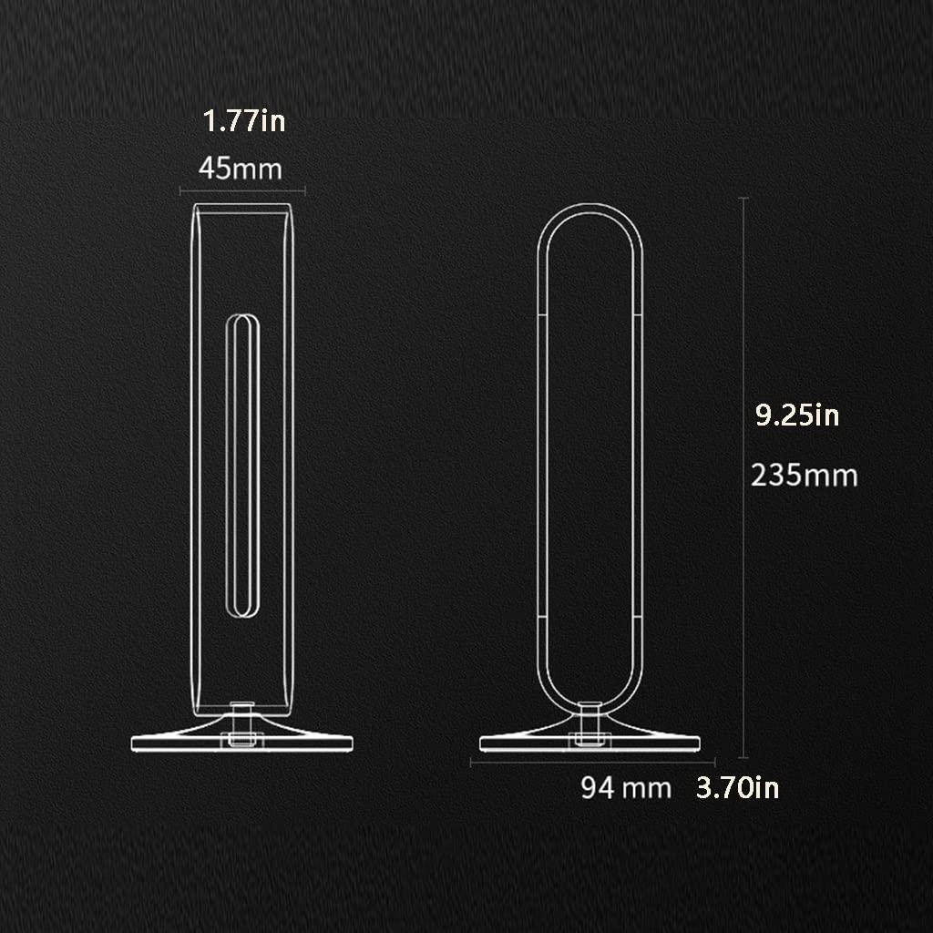 Y-kaiwen Bamboo Headphone Stand Heavy Metal Base Headphone Desk Gaming Headset Stand for All Headphone Sizes (Color : Natural, Size : 23.5 * 9.4 * 4.5cm)