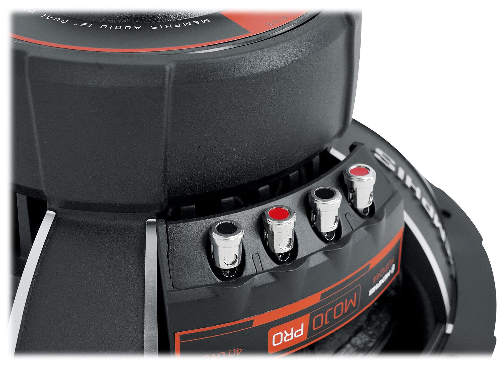 Memphis (2) Memphis Audio MJP1244 12\" 1500w MOJO Pro Car Audio Subwoofers DVC 4 ohm Subs